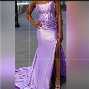 Lilac Prom Dress